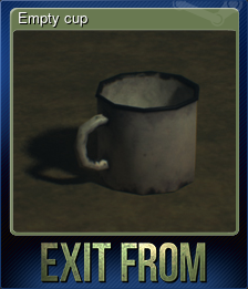 Series 1 - Card 1 of 5 - Empty cup