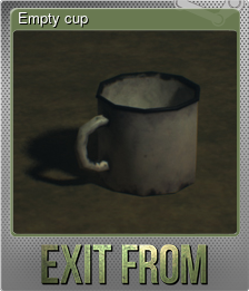 Series 1 - Card 1 of 5 - Empty cup