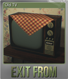 Series 1 - Card 5 of 5 - Old TV