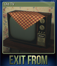 Series 1 - Card 5 of 5 - Old TV
