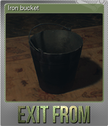 Series 1 - Card 2 of 5 - Iron bucket