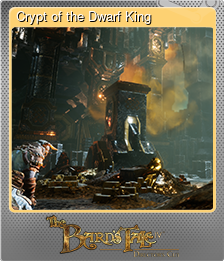 Series 1 - Card 2 of 6 - Crypt of the Dwarf King