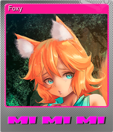 Series 1 - Card 2 of 5 - Foxy