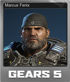 Series 1 - Card 8 of 15 - Marcus Fenix