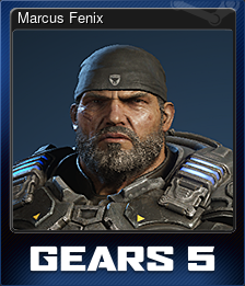 Series 1 - Card 8 of 15 - Marcus Fenix