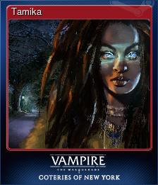 Series 1 - Card 8 of 8 - Tamika