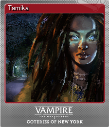 Series 1 - Card 8 of 8 - Tamika