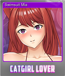 Series 1 - Card 6 of 7 - Swimsuit Mia