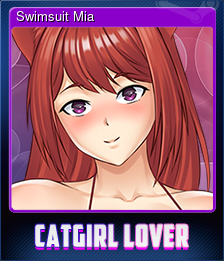 Series 1 - Card 6 of 7 - Swimsuit Mia