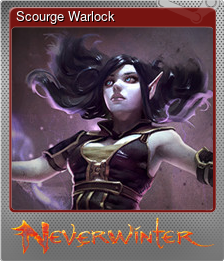 Series 1 - Card 7 of 8 - Scourge Warlock