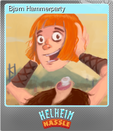 Series 1 - Card 5 of 12 - Bjørn Hammerparty