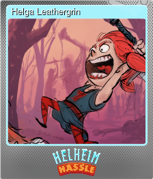Series 1 - Card 8 of 12 - Helga Leathergrin