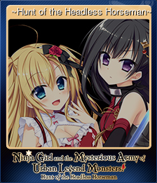 PC周辺機器 Ninja Girl and the Mysterious Army of Urban Legend Monsters! ~Hunt of the Headless Horseman~ Ninja Girl and the Mysterious Army of Urban Legend Monsters