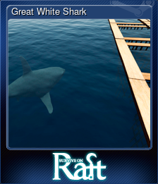Series 1 - Card 2 of 10 - Great White Shark