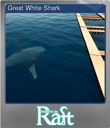 Series 1 - Card 2 of 10 - Great White Shark