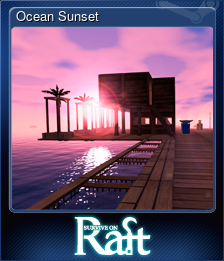 Series 1 - Card 5 of 10 - Ocean Sunset