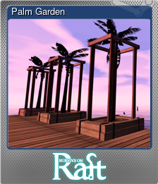 Series 1 - Card 6 of 10 - Palm Garden