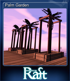 Series 1 - Card 6 of 10 - Palm Garden