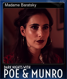 Series 1 - Card 6 of 15 - Madame Baratsky