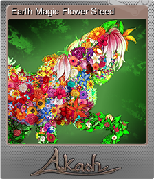 Series 1 - Card 1 of 6 - Earth Magic Flower Steed