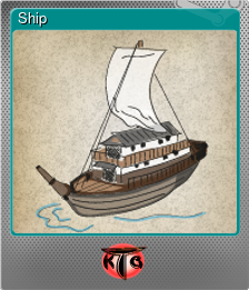 Series 1 - Card 2 of 5 - Ship