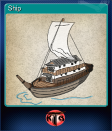 Series 1 - Card 2 of 5 - Ship
