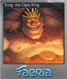 Series 1 - Card 2 of 8 - Krog, the Ogre King