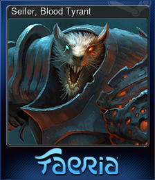 Seifer, Blood Tyrant