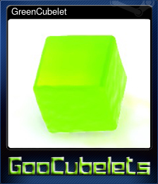 Series 1 - Card 2 of 6 - GreenCubelet