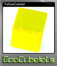 Series 1 - Card 5 of 6 - YellowCubelet