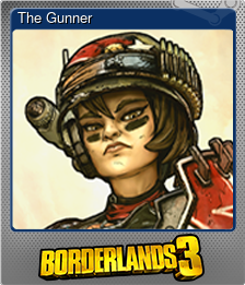 Series 1 - Card 3 of 6 - The Gunner