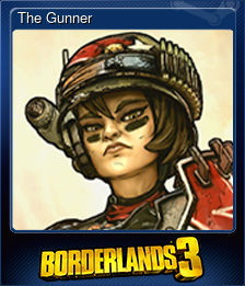 Series 1 - Card 3 of 6 - The Gunner