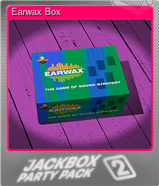 Series 1 - Card 5 of 6 - Earwax Box