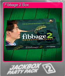 Series 1 - Card 2 of 6 - Fibbage 2 Box