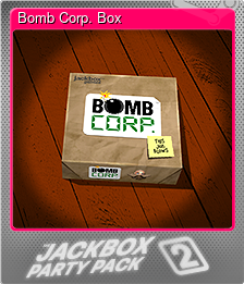 Series 1 - Card 4 of 6 - Bomb Corp. Box