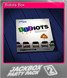 Series 1 - Card 1 of 6 - Bidiots Box