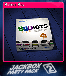 Series 1 - Card 1 of 6 - Bidiots Box