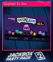 Series 1 - Card 3 of 6 - Quiplash XL Box