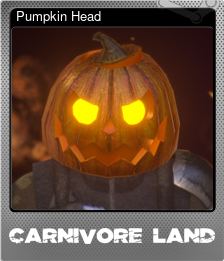 Series 1 - Card 5 of 6 - Pumpkin Head