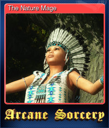 Series 1 - Card 4 of 7 - The Nature Mage