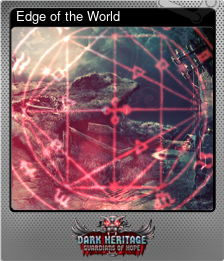 Series 1 - Card 6 of 6 - Edge of the World