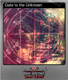 Series 1 - Card 1 of 6 - Gate to the Unknown
