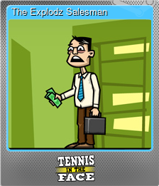 Series 1 - Card 2 of 5 - The Explodz Salesman