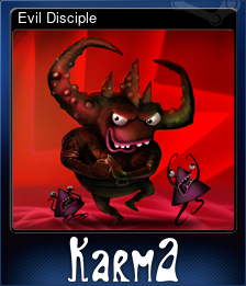 Series 1 - Card 6 of 9 - Evil Disciple