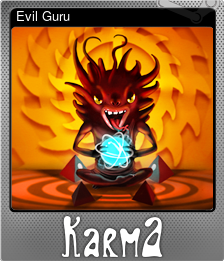 Series 1 - Card 7 of 9 - Evil Guru