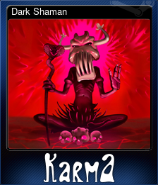 Series 1 - Card 8 of 9 - Dark Shaman