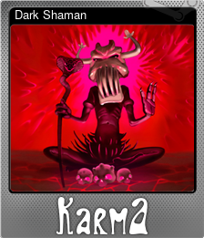 Series 1 - Card 8 of 9 - Dark Shaman