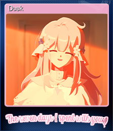 Series 1 - Card 2 of 9 - Dusk