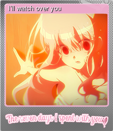 Series 1 - Card 8 of 9 - I’ll watch over you