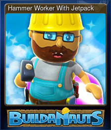 Series 1 - Card 1 of 8 - Hammer Worker With Jetpack